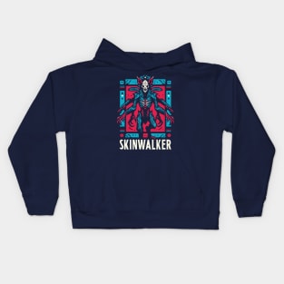 Mystical Skinwalker Cryptid Encounter T-Shirt - Unveil the Lore Kids Hoodie